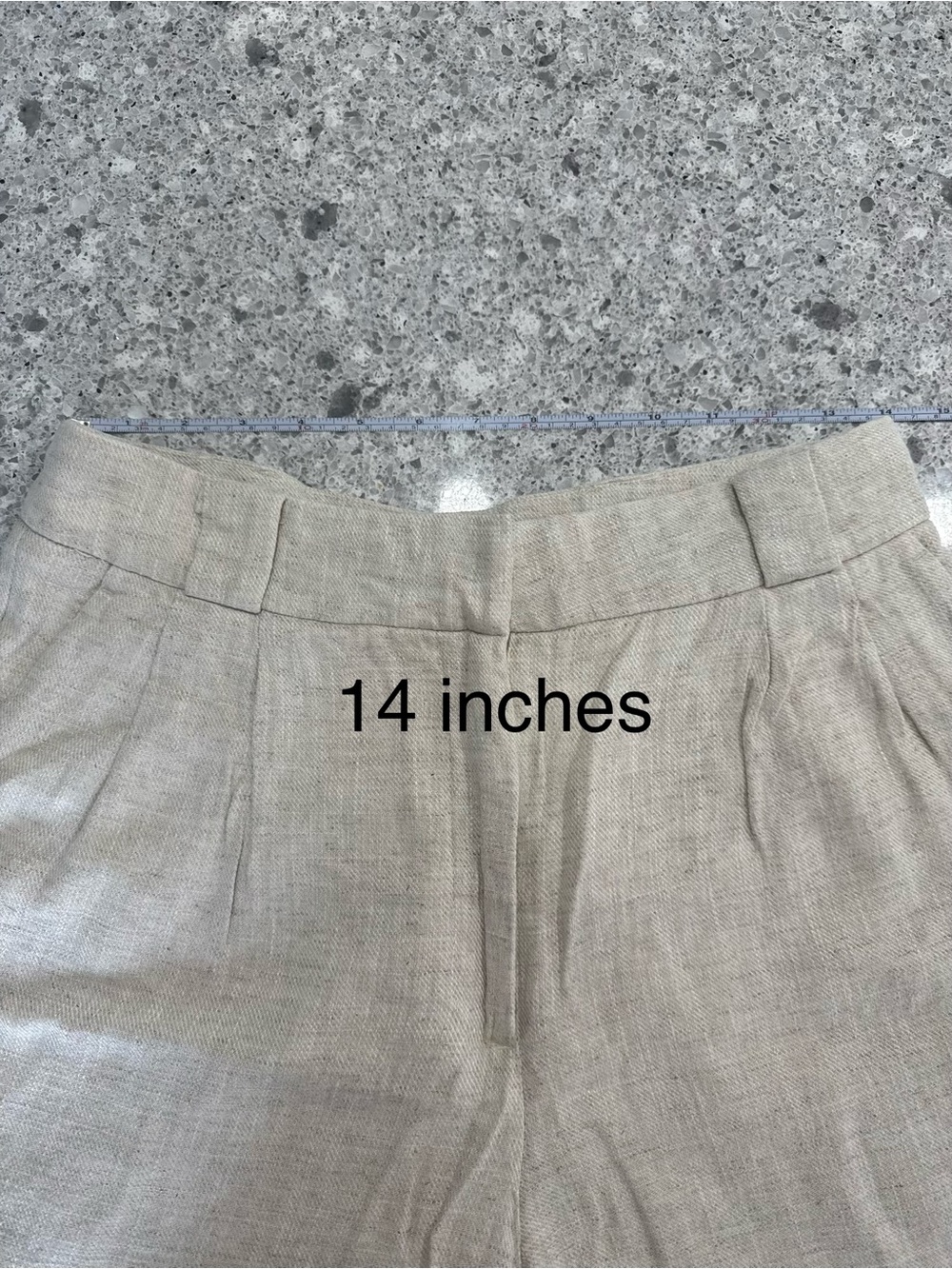 Dynamite Tan linen with Relaxed Straight-Leg Fit - Picture 11 of 13